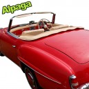Couvre capote Mercedes 190SL (W121) cabriolet en Alpaga Sonnenland