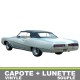 Capote auto Buick Wildcat cabriolet en vinyle avec lunette arriere en PVC
