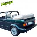 Couvre capote Volkswagen Golf 1, Golf 2 cabriolet en Alpaga Sonnenland