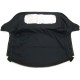 Capote auto Alfa Romeo Giulietta Spider cabriolet coton double face Pininfarina avec lunette arriere en PVC