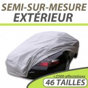 Housse extérieure semi-sur-mesure en PVC ExternResist - Housse auto : Bache protection voiture 