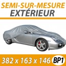 Housse ext&eacute;rieure universelle en PVC Taille S - Housse auto : Bache protection voiture 