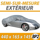 Housse ext&eacute;rieure universelle en PVC Taille BP2 - Housse auto : Bache protection voiture 