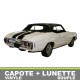 Capote auto Chevrolet Chevelle Malibu cabriolet en vinyle avec lunette arriere en PVC