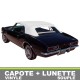Capote auto Chevrolet Camaro G1 cabriolet en vinyle avec lunette arriere en PVC
