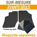 Tapis auto sur-mesure voiture Alfa Romeo GTV Spider cabriolet - Tapis avants en moquette aiguillet&eacute;e