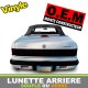 Lunette arrière pour capote de Chrysler Le Baron cabriolet en Vinyle