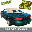 Capote partie avant  Chrysler Stratus cabriolet en Alpaga LM
