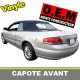 Capote partie avant Chrysler Sebring cabriolet en Vinyle GA