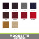Moquette Mercedes 10 couleurs