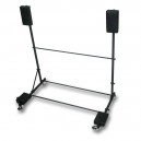 Chariot de support de hard-top &agrave; roulettes
