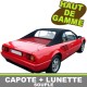 Capote auto Ferrari Mondial 3L2 cabriolet en Alpaga Sonnenland SN avec lunette arrière en PVC