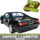 Capote auto Ferrari Mondial 3L4 cabriolet en Alpaga Sonnenland SN avec lunette arrière en PVC