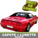 Capote auto Ferrari 355 Spider cabriolet en Alpaga Sonnenland SN avec lunette arrière en PVC