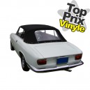 Capotes auto Alfa Romeo GTC cabriolet en vinyle sur toile coton avec lunette arriere en PVC