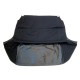 Capote auto Fiat 1200 cabriolet coton double face Pininfarina avec lunette arriere en PVC