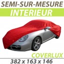 Housse int&eacute;rieure semi-sur-mesure en Jersey Coverlux - Housse auto : Bache protection Mazda 121 cabriolet