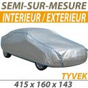 Housse int&eacute;rieure/ext&eacute;rieure semi-sur-mesure en Tyvek - Housse auto : Bache protection Mazda MX5 NA cabriolet