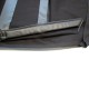 Capote auto Fiat 124 CS1 (1400-1600-1800) cabriolet coton double face Pininfarina avec lunette arrière en PVC