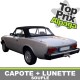 Capote auto Fiat 124 CS2 (2000) cabriolet en Alpaga Stayfast avec lunette arrière en PVC