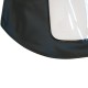 Capote auto Fiat 124 CS2 (2000) cabriolet en vinyle avec lunette arrière en PVC