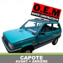 Capote toit ouvrant Fiat Panda d&eacute;couvrable en vinyle