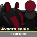 Housses si&egrave;ges auto avants sur mesure pour Alfa Romeo Spider cabriolet - "Perform"