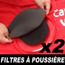 Filtres &agrave; poussi&egrave;re Carcoon (x2)