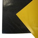 Plaque Insonorisante en Vibrogum souple anti-bruit auto-adh&eacute;sive - 1x0.5m