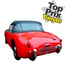 Capote Austin Healey Sprite MK1 Frog Eyes en Vinyle Leather Grain