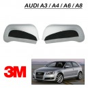 Couvre r&eacute;troviseurs chrom&eacute;s - Audi A3 A4 A6 A8