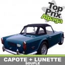Capote Triumph TR250 cabriolet en Alpaga Stayfast