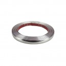 Bande chrom&eacute;e adh&eacute;sive 21mm x 5m