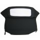 Capote auto OEM Fiat Barchetta cabriolet en Vinyle origine Fiat avec lunette arrière en PVC montée sur ZIP