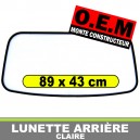 Lunette arri&egrave;re pour capote auto OEM de Fiat Barchetta cabriolet