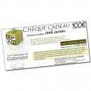 Ch&egrave;que cadeau de 100 euros