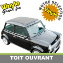 Capote auto Mini British Open cabriolet en Vinyle