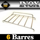 Porte bagages 6 barres Inox CLASSIC SPORT