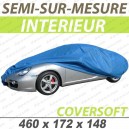 Housse int&eacute;rieure semi-sur-mesure en Polypropyl&egrave;ne COVERSOFT - Housse auto : Bache protection Lancia Delta