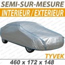 Housse int&eacute;rieure/ext&eacute;rieure semi-sur-mesure en Tyvek - Housse auto : Bache protection Lancia Delta