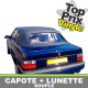 Capote auto Rover 214 cabriolet en Vinyle avec lunette arrière en PVC
