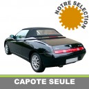 Capotes auto Alfa Romeo GTV Spider cabriolet en Alpaga Stayfast sans la lunette arriere