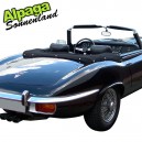 Couvre capote Jaguar Type E V12 cabriolet en Alpaga