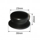 Bouton Tenax femelle plastique grande t&ecirc;te Volkswagen