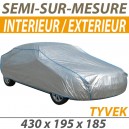 Housse intérieure/extérieure semi-sur-mesure en Tyvek - Housse auto : Bache protection Opel Combo cabriolet