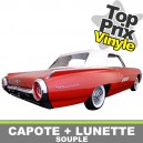 Capote auto Ford Thunderbird cabriolet en vinyle avec lunette arriere en PVC