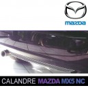 Grille décoration arrière acier inoxydable pour Mazda MX5 NC cabriolet