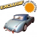 Capotes auto Austin Healey 100-4/BN1/BN2 cabriolet en Vinyle avec lunette arriere en PVC