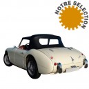 Capote auto Austin Healey 100-6 BN6/3000 BN7 cabriolet en Vinyle avec lunette arriere en PVC