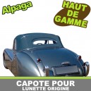 Capote auto Jaguar XK 120 D.H.C cabriolet en Alpaga pour lunette origine